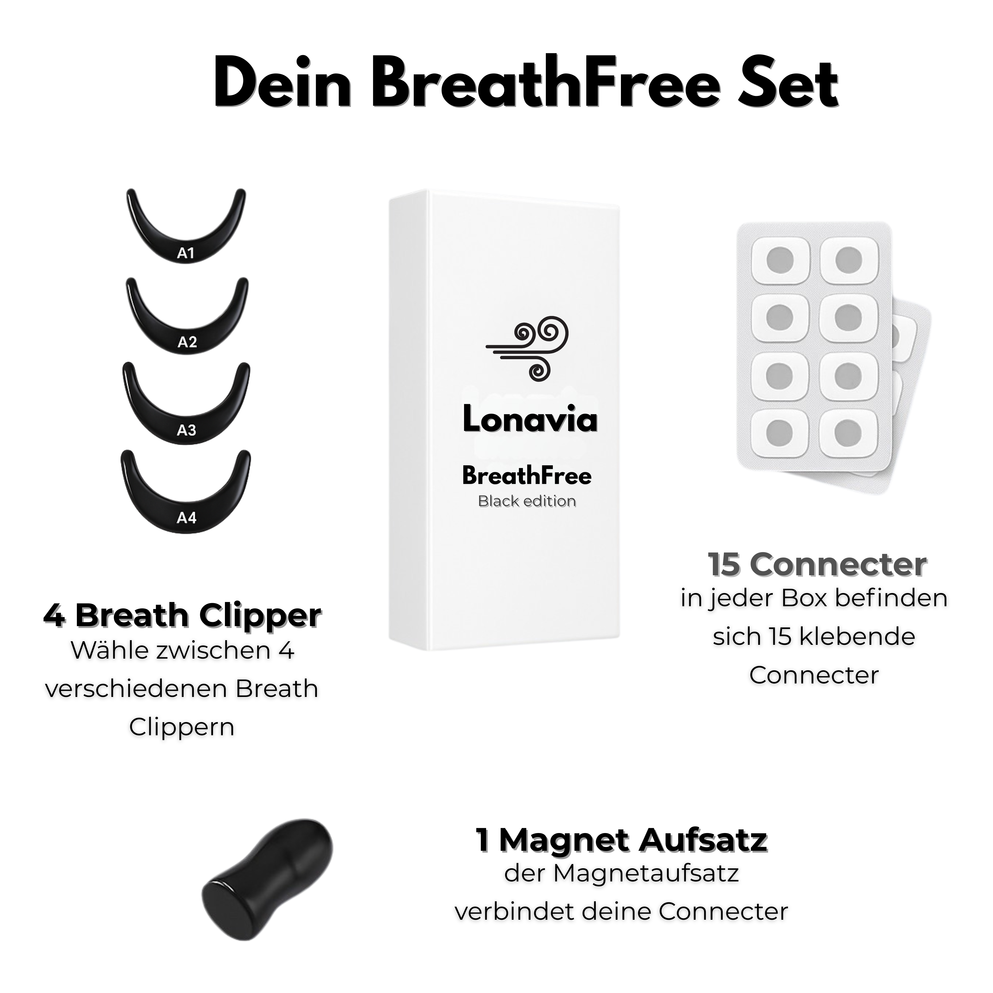 Lonavia - BreathFree Nasenstrips